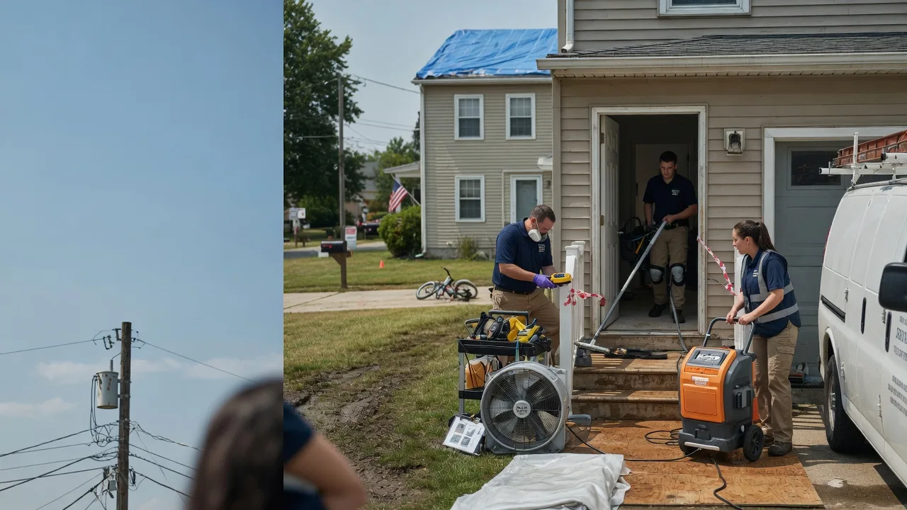 Water Damage Repair in Burlison, TN near me